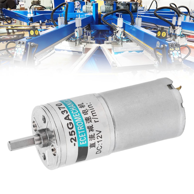 DC Gear Motor Micro Low Speed CW CCW Permanent Magnet