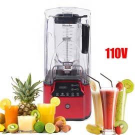 Gdrasuya10 Commercial Blender Juicer Smoothie Maker with Soundproof Cover, 2.2L Capacity, 2200W Powerful Motor, Smart Touch Screen, Wide Application