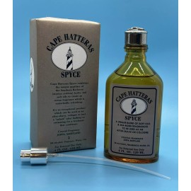 Coastal Fragrance Cape Hatteras Spyce Cologne with Atomizer 4 Fl. Oz./120 ml.