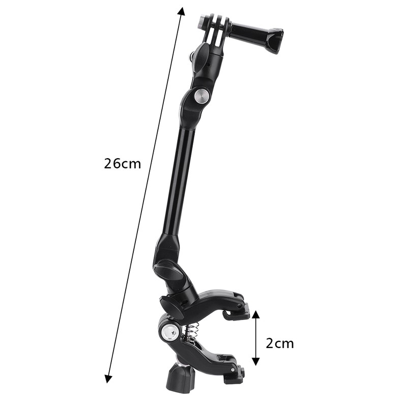 K6 Guitar Clip 360 Rotation Monopod Mount Arm Stand Clamp