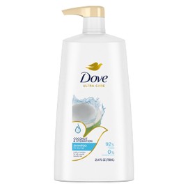 Dove Ultra Care Shampoo Coconut and Hydration for Dry Hair Shampoo with Oil Blend of Coconut, Jojoba & Sweet Almond 25.4 oz