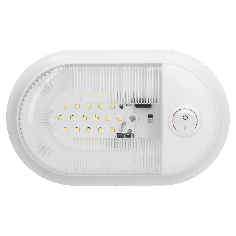 LED RV Ceiling Dome Light 360lm Dome Replacement Lighting with