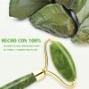 Rodillo De Masaje Facial De Jade Gua Sha Rejuvenece Kit