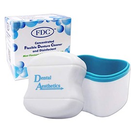 FDC Sachets & Denture Bath - Valplast Flexible Denture Cleaner (Blue Bath)