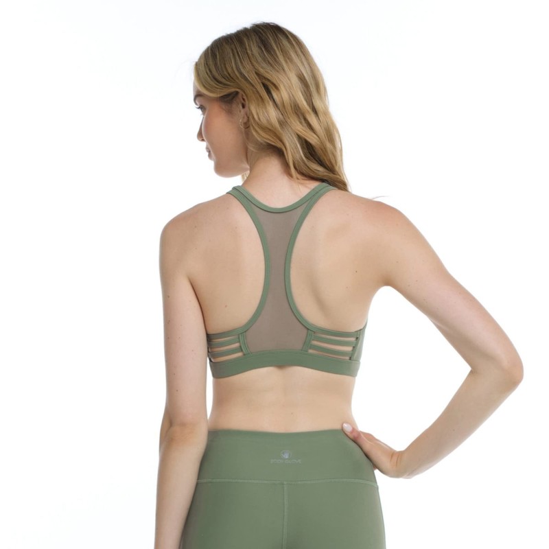 Body Glove Women's Equalizer Top with Medium Support Swimwear Bikini,