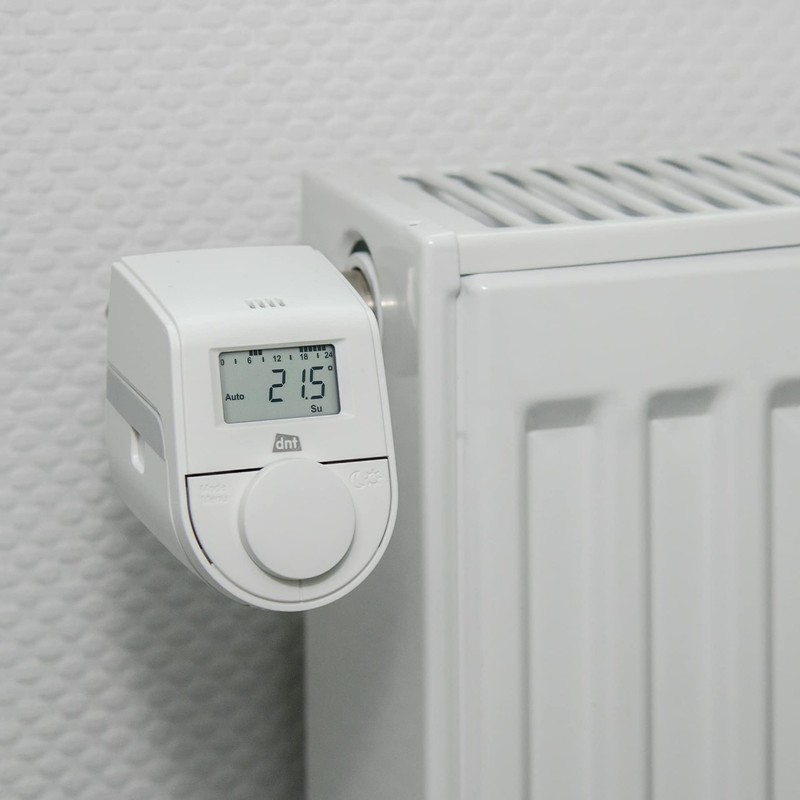 dnt ThermoTune DNT000016 Radiator Thermostat Electronic Thermostat for Heating, Save