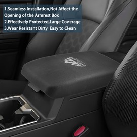 2025 4Runner Armrest Privacy Organizer for Toyota 4Runner 2025 Accessories with Magnetic Silicone Privacy Storage Box Integrated Armrest Cover Compatible with 2025 Toyota 4Runner