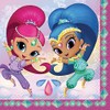 Unique Shimmer and Shine Beverage Paper Napkins - 5" x
