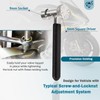 Valve Clearance Adjustment Tool Kit for Motorcycles, GY6 Scooters, ATVs