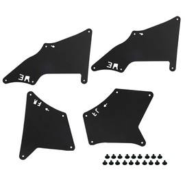 Splash Guard Fender Liner Shields with Clips Compatible with 2003-2020 Toyota 4 Runner 2007-2014 FJ Cruiser 2010-2018 Lexus GX460 2003-2009 Lexus GX470- Replaces 53735-35150, 53886-35020