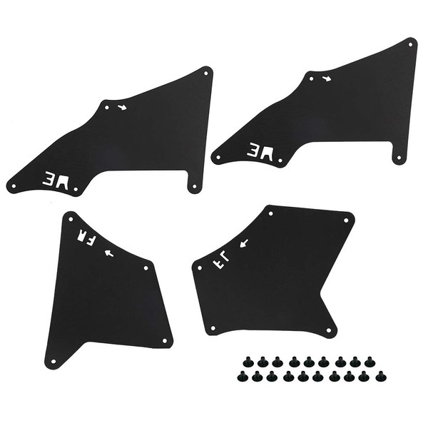 Splash Guard Fender Liner Shields with Clips Compatible with 2003-2020