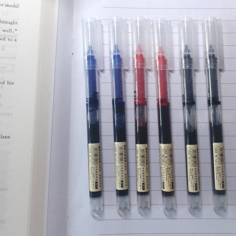STATIONMATE Gel Pens, 0.5mm Ink Pens Smooth Writing Pens, Quick