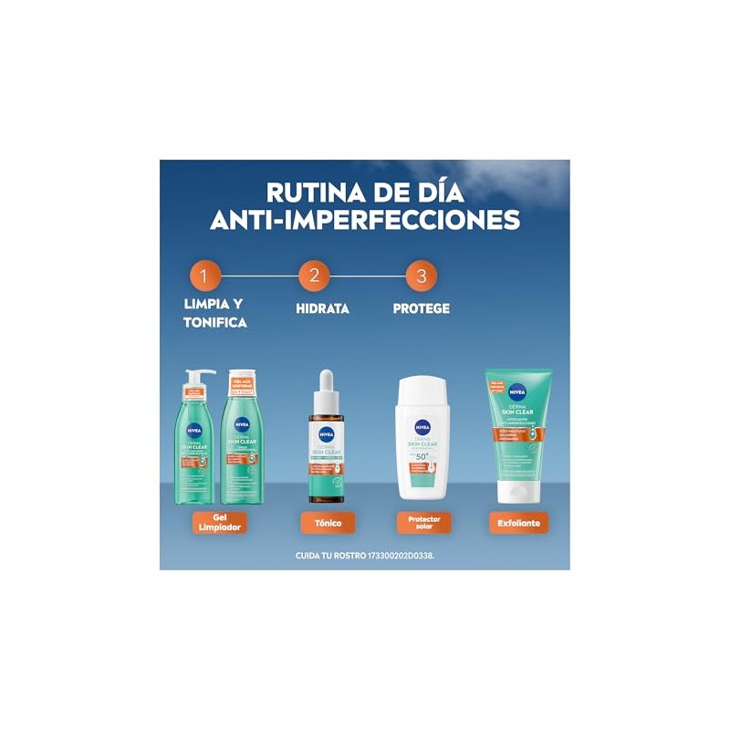 NIVEA Derma Skin Clear Fluido Diario Anti-imperfecciones 40ml