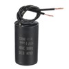 PATIKIL 6uf CBB60 Run Capacitor, AC 450V 2 Wires 50/60Hz