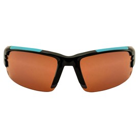 Maxx Sunglasses 2017 TR90 Maxx Wizard HD Black w/Light Blue Frame Amber Lens