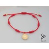 Synata Pulsera de 7 Nudos Pulsera Protección Buena Suerte Medalla