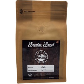 Organic Bourbon Barrel Roasted Coffee Beans 10oz, Limited Edition Barrel Aged to Perfection Whole Beans, Single Origin, Medium Roast Award Winning by Split Oak Coffee Roasters (3 Pack)
