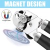 Can Opener Manual with Magnet, Stainless Steel Heavy Duty Handheld
