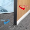 Hulameda 2 Pack Door Draft Stopper，Door Sweep for Exterior &