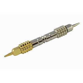 Acupressure Pen (Gold + Silver) Spring-Loaded with Massage Function Leonidov