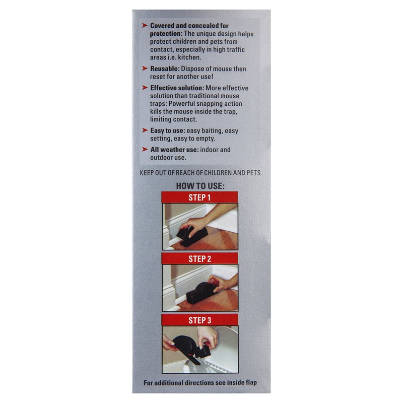 Mortein Mice Kill Secured Mouse Trap 1 Pack