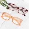 REAVEE 2 Pack Oprah Style Oversized Reading Glasses for Women