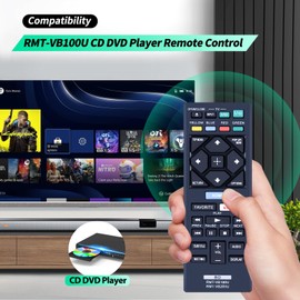 New RMT-VB100U Replace Player Remote fit for Sony Player BDP-BX150 BDP-BX350 BDP-BX550 BDP-BX650 BDP-S1500 BDP-S2500 BDP-S2900 BDP-S3500 BDP-S4500 BDP-S5500 BDP-S6500 BDP-S3700