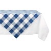 DII Buffalo Check Collection, Classic Farmhouse Tablecloth, Table Topper, 40x40,
