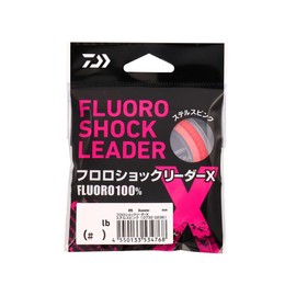 DAIWA Fluorocarbon Line FluoroShock Leader X Stealth Pink, 12lb(#3)-30m