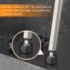 Hakkin 20pcs Ball End Allen Key Set 1/4” Hex Shank