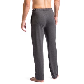 Fishers Finery Men's EcoFabric Jersey Pajama Pant Casual Pant Hthr Gry, L-SHORT