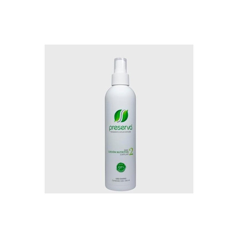 Loción Nutritiva Y Reconstructiva Capilar 250 Ml. Crecimiento de Cabello