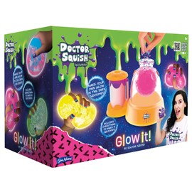 John Adams | Doctor Squish Glow It! Squishy Maker: Make your own glow in the dark squishies! | Arts & crafts | Ages 8+