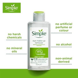 Simple Kind - Desmaquillante de Ojos - Remover Maquillaje - Make Up Remover - Simple Skin Care 125 ml