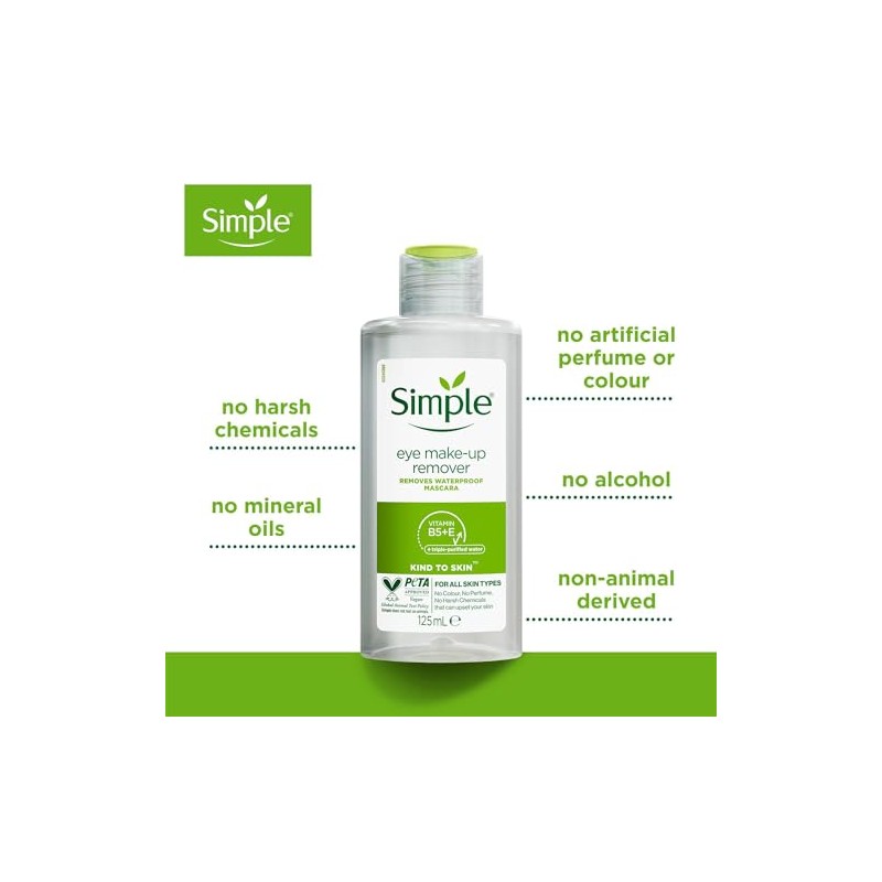 Simple Kind - Desmaquillante de Ojos - Remover Maquillaje -