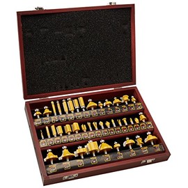 Buffalo Tools RBSET40 Router Bit Set 40 Piece