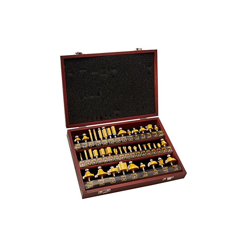 Buffalo Tools RBSET40 Router Bit Set 40 Piece