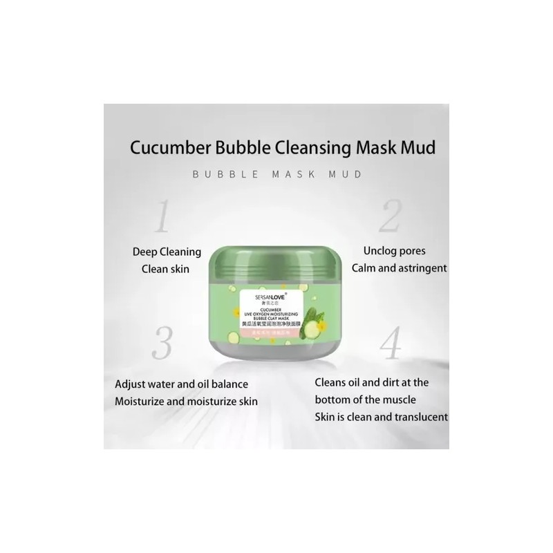 E-karly Mascarilla Burbujeante Carbon Activo Anti Acne Puntos Negros