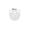 sourcing map 8mm PP Solid Plastic Balls, Precision Bearing Ball
