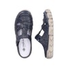 Rieker L0396 Women's Slip On Slippers, blue