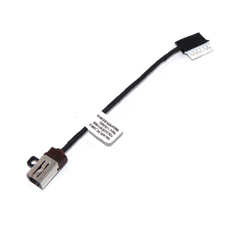 Wobeater Replacement DC Power Jack Harness Cable for DELL Inspiron