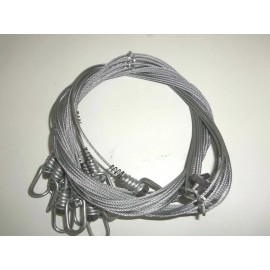 Fox Pro Snares FPS 1 Dozen  60" 3/32 Micro Lock, fox coyote bobcat TRAP NEW SALE