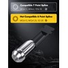 MIKKUPPA 7 Spline Lug Nuts Socket Key - for 20mm
