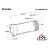 Colton Industrial Tools 20729 | 35/64" Size Hardened alloy steel