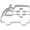 Birkmann 189683 Ambulance Cookie Cutter, 8 cm, Stainless Steel, with