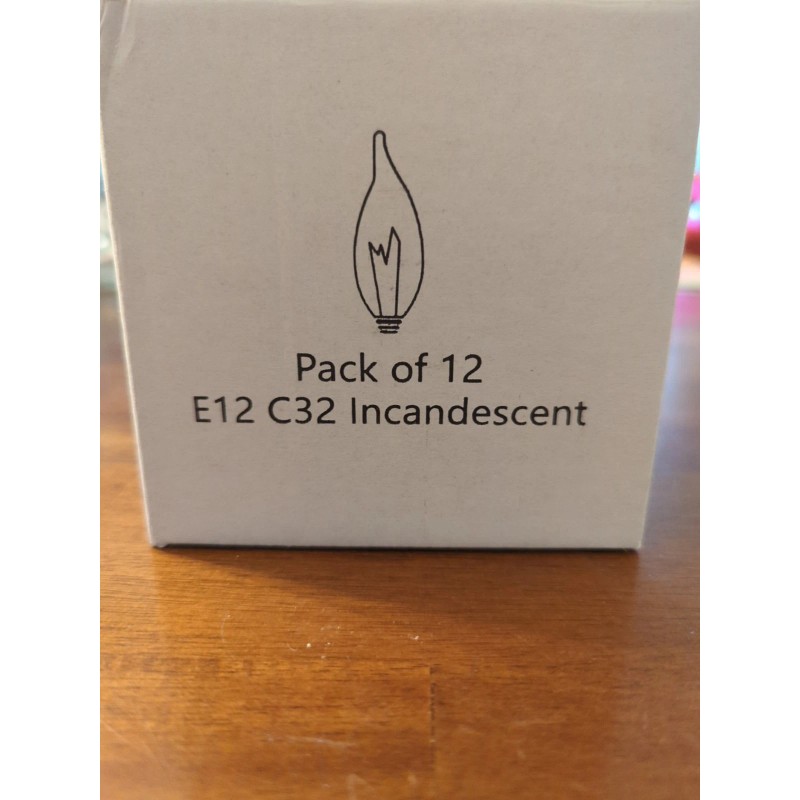 Haraqi B10 E12 Replacement Light 60 Watt 120V Bulb Bulbs