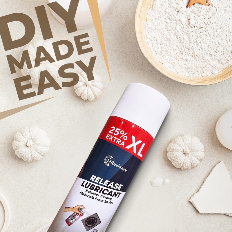 Silicone Mold Release Spray (Silicone-Based) (2x16.9 floz/500ml) - Resin &