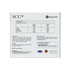  Generic 2 Packs Super Colon Care SCC SCC15 Fiber Probiotics Aid Digest stc Fibre (15 Sachets/Box)