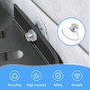 Pack of 15 Suction Cups with Thread, Suction Cups for