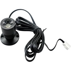 Dimmable 12V LED Mini Spotlights for Display - 1.5W Neutral 4500K, Small Spotlights for Displays with Dimmer, Black - Set of 6